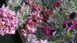 Prunus kunst bloem | paars