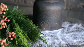 Kaarsenzand wit 400 gr |  geur Winter dreams