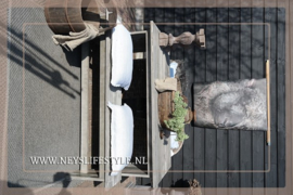 Tuinposter | donker schaap L