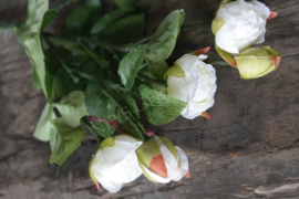 Tros rozen kunst créme | 36 cm