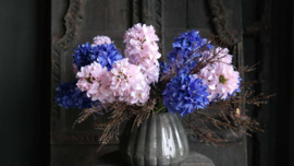 Bosje hyacinthen kunst | roze