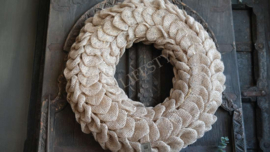 Jute krans | 50 cm naturel