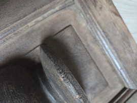 Wandpaneel pot Nepal oud hout | M