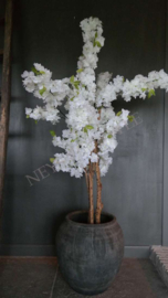 Bloesem kunst boom wit | 160 cm