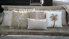 Kussen outdoor | Ella stone 30 x 50 cm