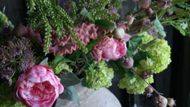 Celosia kunst bloem 62 cm | paars