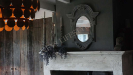 Ossenoog spiegel Deja | grey