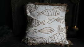 Kussen vissen | jute