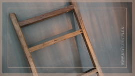 Ladder/trapje hardhout |  80 cm