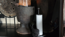 Keukenrolhouder ijzer |  Bulletje