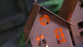 Hanger huisje roest | raam