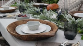 Outdoor breakfast plate | beige