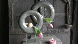 Ornament Donut Olive | M