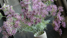 Wildwortel kunst bloem | paars