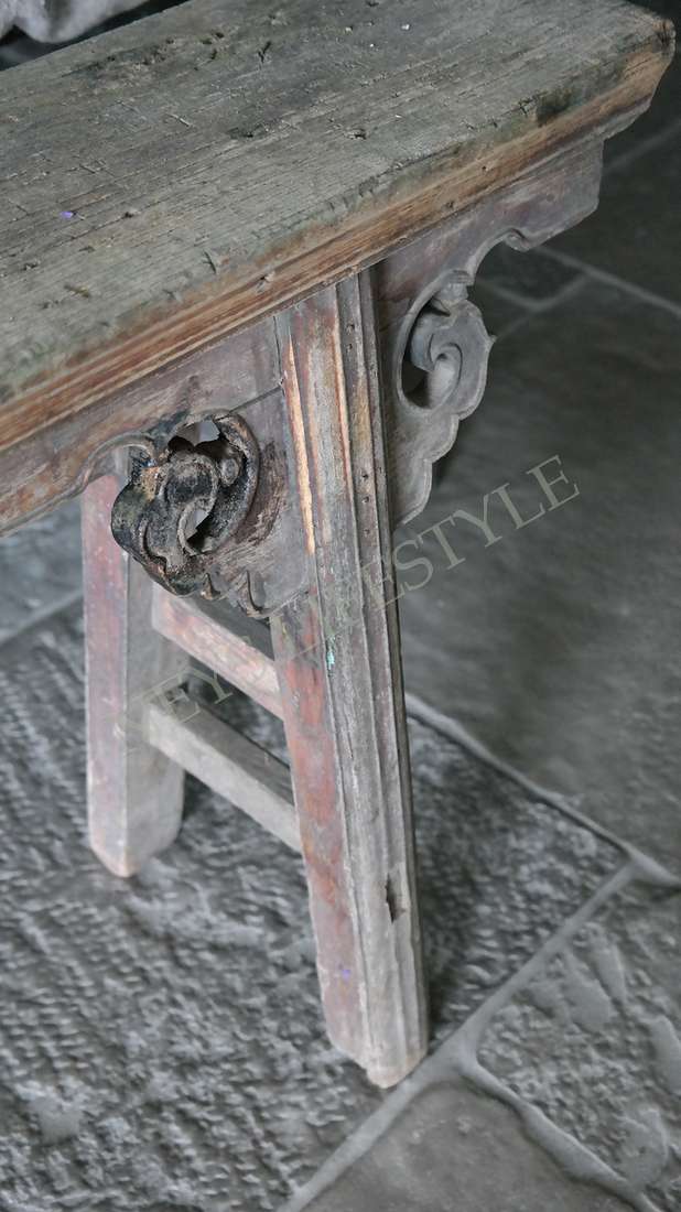 Chinees origineel houten bankje | 2