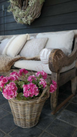 Geranium plant namaak UV bestendig| roze