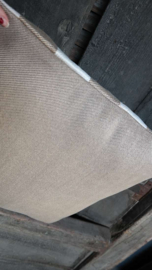 Outdoor Kussen streep taupe-wit | 40 x 60 cm