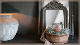 Asparagus kunst tak groen frosted | 105 cm