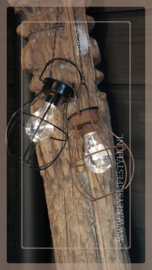 Solar buitenlamp hanger | roest