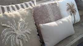 Kussen outdoor | Ella stone 30 x 50 cm