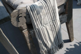 Plaid katoen recycle | stripe