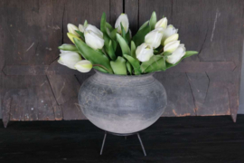 Bosje tulpen kunst 31 cm | créme