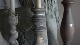 Kandelaar Andi brown wood  | XL