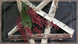 Pinus kunst tak | 25 cm