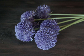 Allium bloem kunst 44 cm | paars