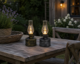 Solar olielamp | brons