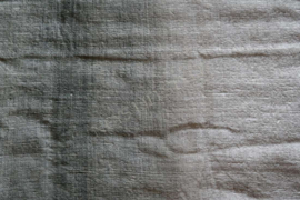 Plaid katoen white grey | 200 x 125 cm