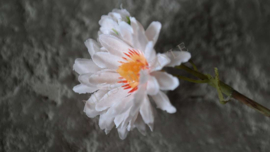 Margriet kunst bloem 110 cm | wit