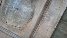 Wandpaneel pot Nepal oud hout | S