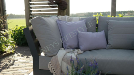 Kussen outdoor | Ella lila 30 x 50 cm