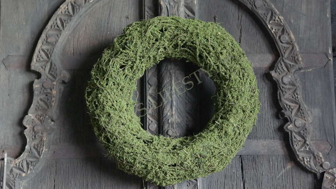 Mos krans kunst | 35 cm