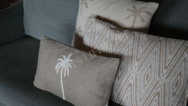 Kussen zigzag beige | 60 x 40 cm