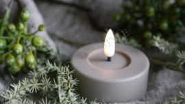 LED waxinelichtjes 2 st | beige XL