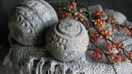 Decoratiebal hout curl | 10 cm