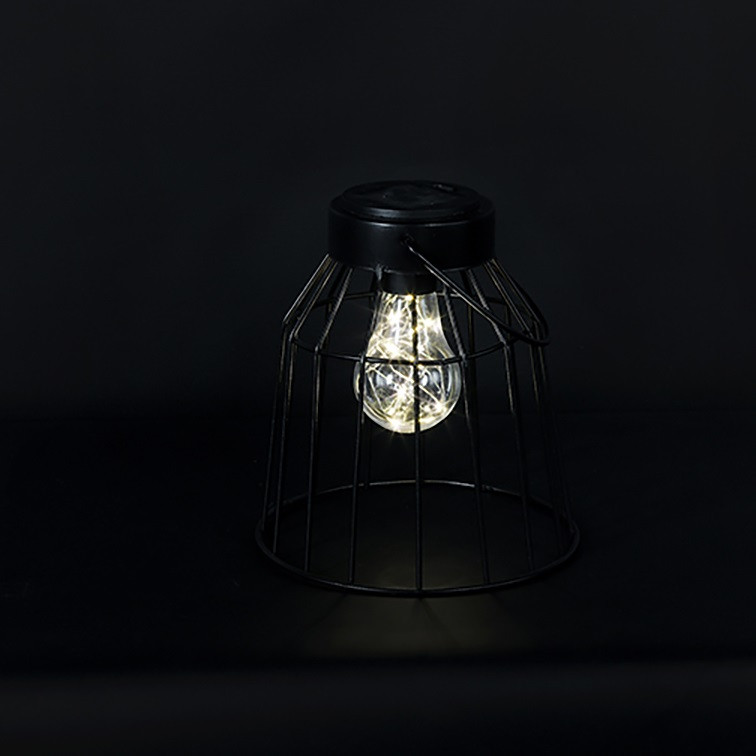 Solar lantaarn Senna | zwart