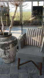 Kussen Stijn stripe | taupe