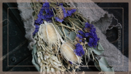 Bos droogbloemen | Purple