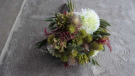 Droogboeket viburnum kunst | white