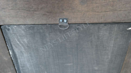 Spiegel oud hout Luksa | antique grey