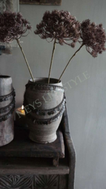 Berenklauw tak namaak 60 cm | bruin glitter