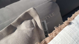 Kussen outdoor | Ella stone 50 x 50 cm