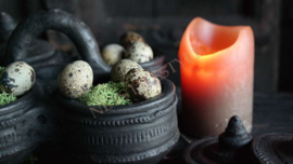 Spicebox met deksels | 4 vak