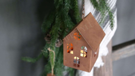 Hanger huisje roest | ster