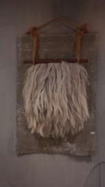 Wanddoek sober  | schapenvacht