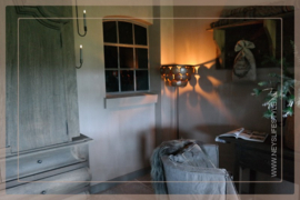 Schijfjes vloerlamp |  roest