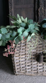 Plantenmand rotan hengsel | L